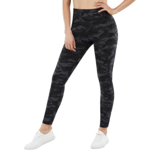 High-Waisted Full Length Women's Yoga Pants Spandex/Polyester Quick-Dry Moisture Wicking <b>Butt</b> <b>Lift</b> Stretchy Sport <b>Leggings</b> - Product Image 1
