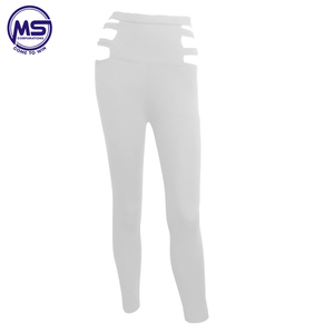 Nouvelle tendance Leggings de fitness extensibles à imprimé léopard sexy pour femmes, vêtements de sport personnalisés avec taille haute et design creux - Product Image 3