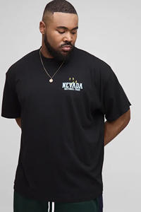 T-shirt pour homme en coton 100% noir, imprimé en sérigraphie, col rond, motif floral personnalisé, 220 GSM, 2025 - Product Image 3