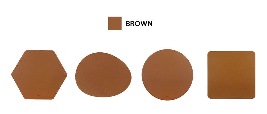 สีน้ำตาล