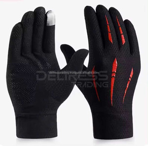 Guantes de ciclismo profesionales, cómodos guantes de conducción de cuero de oveja puro a la moda, último diseño, precio, característica impermeable - Product Image 4
