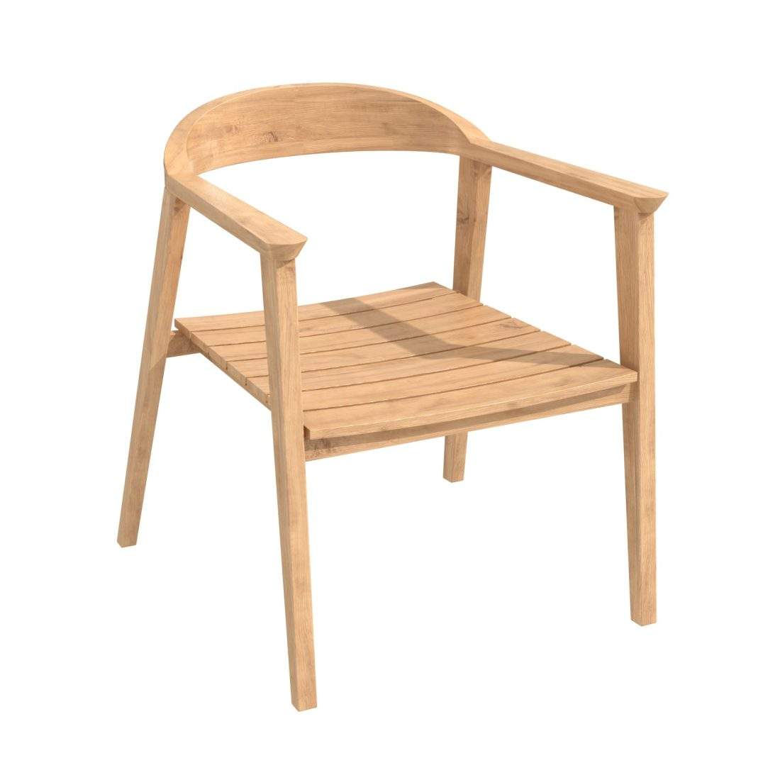 Natural Coating Teak Wood A