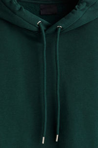 Haut Streetwear poids lourd 250 Gsm recadrée coupe régulière polaire coton à capuche hiver poche personnalisé broderie Logo grande quantité minimale de commande - Product Image 5