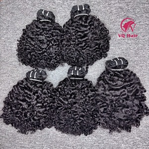 2024 meilleure qualité 100% extensions de cheveux vietnamiens crus birmans bouclés génie trame top tendances coiffures livraison directe prix de gros - Product Image 6