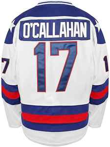 Lettre cousue et numéro USA équipe maillots de Hockey sur glace en gros Hockey League uniforme broderie maillot - Product Image 2