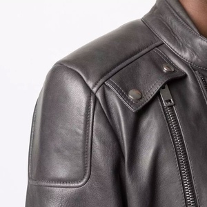 Motorbike Padded Leather Panel Fashionable Work Motorbike Leather Jacket - Product Image 6