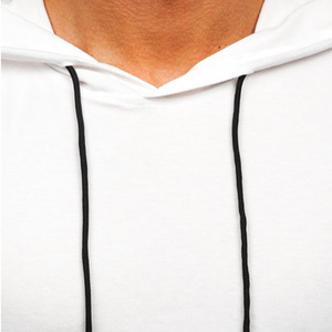 Camisetas sin mangas con capucha de entrenamiento para hombres de alta calidad, sudaderas con capucha de gimnasio de media manga, culturismo, músculo T. Camisas sudaderas 100% algodón - Product Image 5