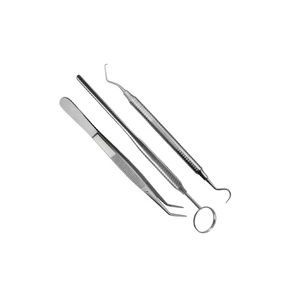 Kit de examen dental de alta calidad, 10 herramientas de acero inoxidable, instrumentos quirúrgicos manuales, peso ligero, certificación CE, técnica de Tom - Product Image 6