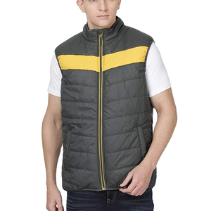 Gilet sans manches matelassé pour homme, logo personnalisé du fabricant professionnel, automne-hiver, mode golf, veste, gilet, veste sans manches - Product Image 6