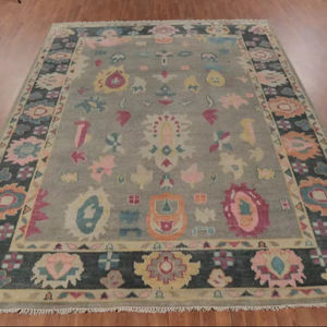 Traditional New Oushak Luxury 9x12 ft large Rug Customizable Size and Color <b>for</b> Living Room New Indian Style - Product Image 1