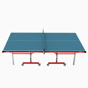 Mesa de Tenis de Mesa Profesional de Tamaño Completo Stag Iconic, Resistente a la Intemperie, Móvil, Material MDF de 25 mm, Plegable, Certificada por la ITTF, Moderna - Product Image 3