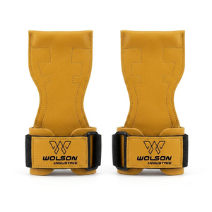 Poignées de fitness professionnelles Wilson Industry, antidérapantes, respirantes, en néoprène, pour haltères, mancheles et exercices avec câble. - Product Image 1
