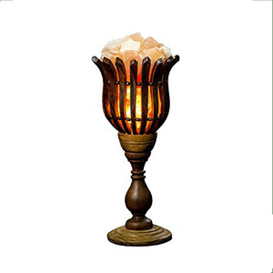 Prix de gros panier paniers en fer forgé de l'Himalaya avec morceaux 2025 nouveauté lampe au sel personnalisée - Product Image 3