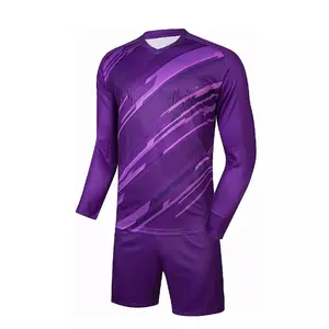 Vêtements de sport à Sublimation, uniforme de football pour jeunes dans des tailles personnalisées, Logo imprimé personnalisé, uniformes de gardien de but