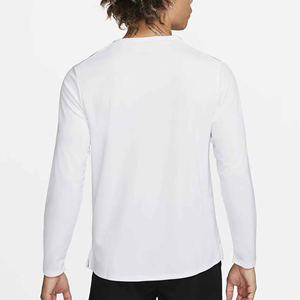 Camiseta de Manga Larga con Cuello Redondo y Estampado Digital con Logotipo Personalizado del Fabricante para Hombre, Poliéster/Algodón de Alta Calidad, Ecológica y de Secado Rápido - Product Image 6