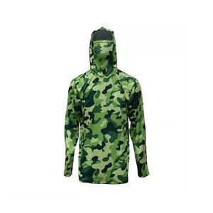 Diseño personalizado 100% Poliéster Sublimación Imprimir Hombres Pesca Sudadera con capucha Personalizada Caza Sudadera con capucha para la venta - Product Image 5