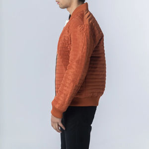 Chaquetas Bomber Casuales con Cuello Alto y Cremallera para Hombre, Otoño, Transpirables, Personalizadas, al por Mayor - Product Image 4