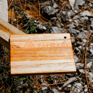Planche à découper en bambou au design naturel au meilleur prix, bloc à découper en bois d'acacia et de teck pour la cuisine - Product Image 5