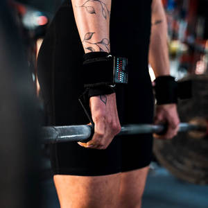 Crochets de musculation rembourrés pour une prise confortable et un soutien optimal, crochets de musculation en acier robuste - Product Image 5