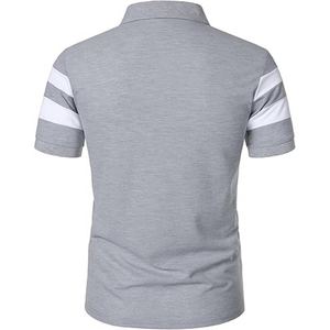 Polo de manga corta Unisex de gran venta, camisetas Polo de talla grande para hombre, camisetas Polo de Golf de algodón 100% para hombre - Product Image 3