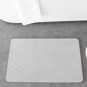 Alfombrilla de Baño de Tierra de Diatomeas Antideslizante, Absorbente y de Secado Rápido, Tallada en Diatomita, para Baño, Inodoro, Entrada y Puerta - Product Image 5