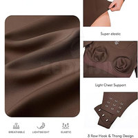 Combinaison Courte Femme Grande Taille Respirante à Séchage Rapide Col Montant Haute Qualité 2025 Polyester/Coton pour Entraînement et Yoga – Meilleure Vente