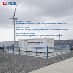HENTG POWER 5000kVA 35kVソーラーインバーターブースト統合トランスフォーマーキャビンPV発電所用工場価格 - Product Image 4