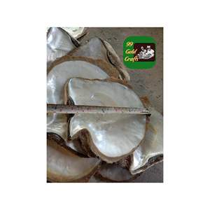 VIETNAM PLAT DE COQUILLE RONDE MÈRE DE PERLE FAIT À LA MAIN POUR LA DÉCORATION DE THÈME CÔTIER ET L'UTILISATION ÉLÉGANTE À MANGER - Product Image 4