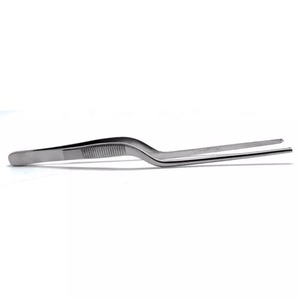 Pinzas de acero inoxidable para instrumentos médicos, utensilios de calidad prémium, Adson Bayonet Kocher, 1x2 dientes, 5,5 pulgadas - Product Image 3