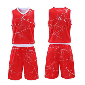 Uniforme de basket-ball de haute qualité nouvelle arrivée respirant antibactérien prix de gros tendance uniforme de basket-ball personnalisé - Product Image 1
