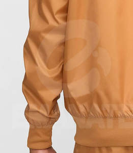 Good Quality Wholesale Price Hooded Canvas <b>Windbreaker</b> Jackets for Men Custom Size Rib Sleeves Waterproof Front Logo Streetwear - Product Image 6