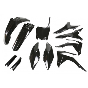 Kit Completo in Plastica per Honda CRF 450R 2013-2016 Nero con Filtro UE Inclusi Materiali in Gomma, Luce e Metallo - Product Image 1