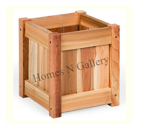 Venta caliente macetas de madera para exteriores de alta calidad macetas de gran tamaño increíble acabado Natural jarrón decorativo para el hogar bodas al por mayor - Product Image 6