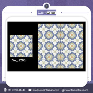 Azulejos de porcelana pulidos con acabado brillante, calidad estándar, para decoración del hogar, disponible a precio de venta al por mayor, de la India - Product Image 6