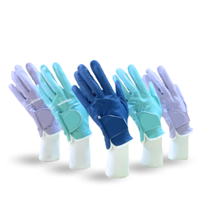 SCS075 gant de golf en cuir véritable Cabretta souple personnalisé PU de haute qualité de qualité supérieure n'importe quelle couleur disponible pour une utilisation à la main gauche faite - Product Image 1