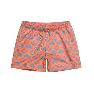 Hot Sale <b>Men's</b> Casual Beach <b>Shorts</b> Quick Dry Polyester <b>Swim</b> Trunks with Solid <b>Pattern</b> and Stylish Sublimation Print - Product Image 6