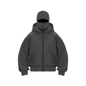 2025 Otoño e Invierno nueva ropa deportiva informal para hombres y mujeres con diseño de máscara con capucha, Sudadera con capucha deportiva y de moda de talla grande - Product Image 2