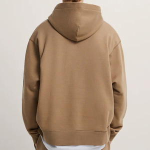 Nouveau modèle Sweats à capuche décontractés pour hommes de couleur unie en coton respirant et à la mode Sweats à capuche élégants pour hommes - Product Image 2