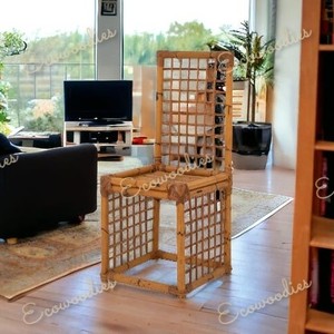 Restaurante Café Hotel Diseño moderno Restaurante Bambú Ratán Bar Muebles Al Aire Libre Bar Sillas Silla alta para Pub Cafetería - Product Image 5