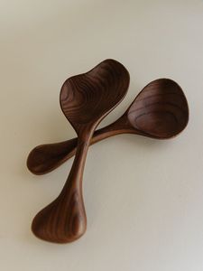 Cuillère en bois miniature de qualité alimentaire, prix de gros, taille personnalisée, acceptant le logo personnalisé - Product Image 3