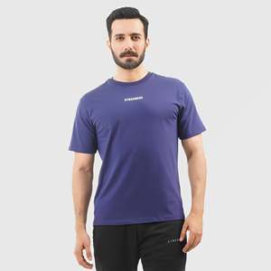 Camiseta Clásica Azul Marino para Gimnasio, Entrenamiento, Fitness y Gimnasia de la Marca GymArmour de Pakistán - Product Image 4