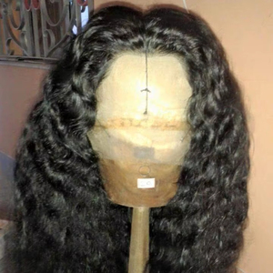 Peluca Frontal de encaje HD transparente Natural de calidad 200% 250% densidad recta cruda brasileña virgen cabello humano calidad Natural - Product Image 2