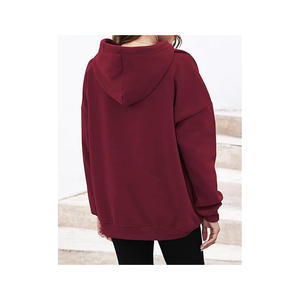 Sudaderas con capucha con logotipo personalizado en Blanco polar francés Terry hombro caído cordón Unisex hombres mujeres peso pesado sudaderas con capucha de algodón de gran tamaño - Product Image 6