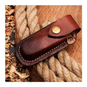 Vente chaude Couteau pliant personnalisé OEM en acier Damas fait à la main Manche en bois Tactique Camping Chasse Haute durabilité - Product Image 6