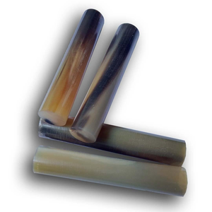 Rouleau de corne de buffle fait à la main, de haute qualité, corne de buffle naturelle, corne de bœuf, poignée de rouleau, personnalisation de la taille et des couleurs naturelles par Tradebit - Product Image 1