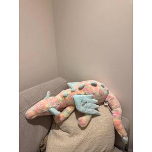 Jelly Cat Lazulia, Peluche Súper Suave con Forro de Algodón PP, Figura de Dragón Celestial/Dragón de Nieve, 31cm-50cm, Navidad, para Niños - Product Image 1