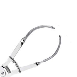 Ensemble de pinces à barrage dentaire en acier inoxydable manuel pour utilisation en endodontie, durable et réutilisable pour le placement du barrage dentaire par SurgiRight - Product Image 4