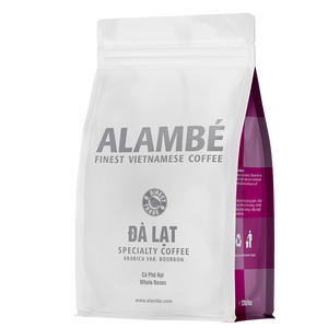 Café Arabica à torréfaction moyenne au prix de gros 230g de boissons savoureuses en grains entiers de Da Lat Vietnam avec sac d'emballage - Product Image 2
