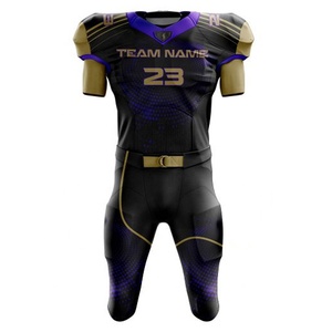 2024 Your Own American Football Uniform New Design American Football Uniform OEM Service <b>Compression</b> Fit Jerseys For Comfort - Product Image 5