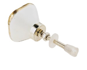 Nueva Llegada Marroquí de Lujo de Oro Rosa Flor de Cerámica Perillas Cajón Gabinete Manija Tiradores Muebles Manijas y Perillas - Product Image 3